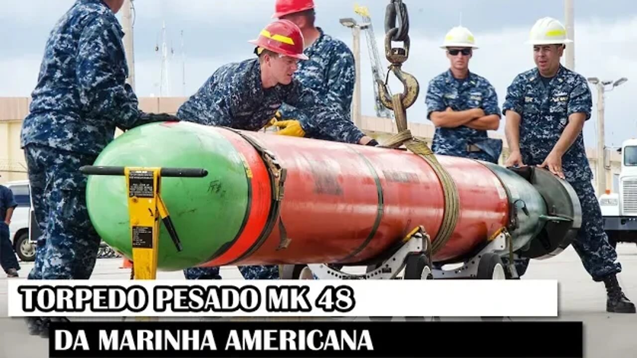 Torpedo Pesado MK 48 Da Marinha Americana