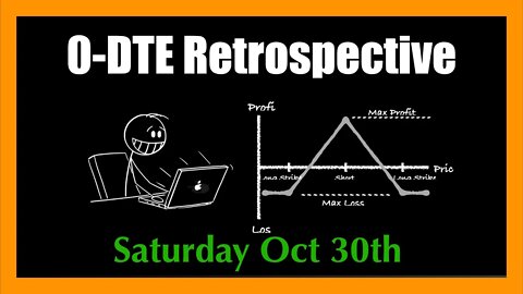 Saturday Retrospective October 30th