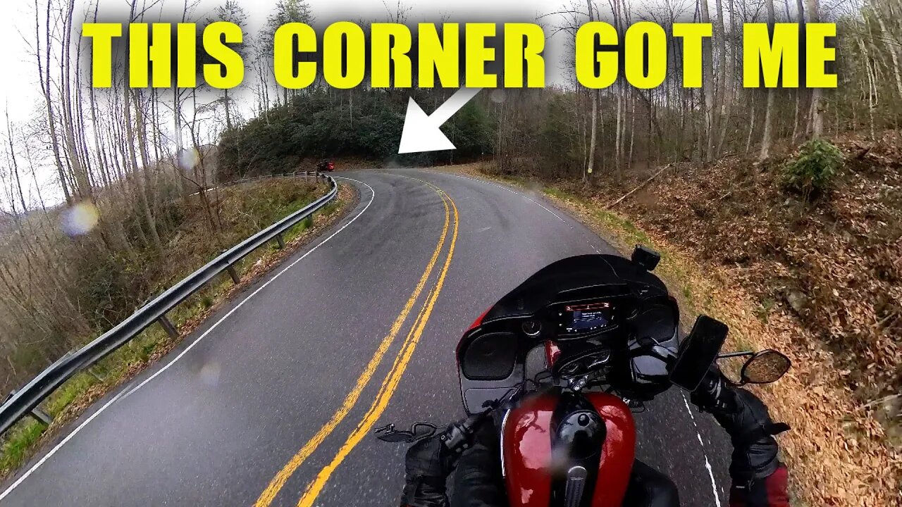 First Time On A Curvy Road Almost Ended Badly