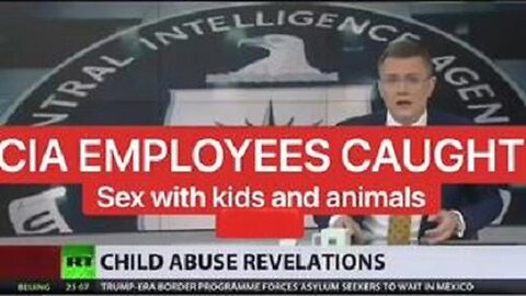 CIA EMPLOYEES CAUGHT Having Sex with Kids and Animals... (DisclosureHub Video)