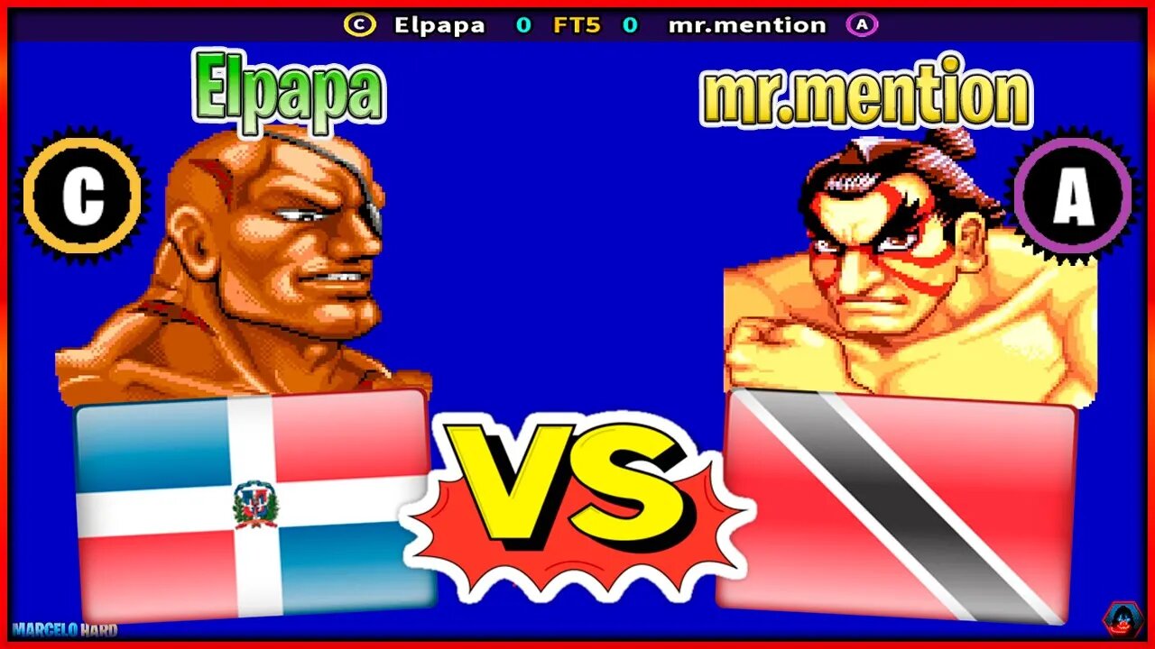 Street Fighter II': Hyper Fighting (Elpapa Vs. mr.mention) [Dominican Republic Vs. Trinidad Tobago]