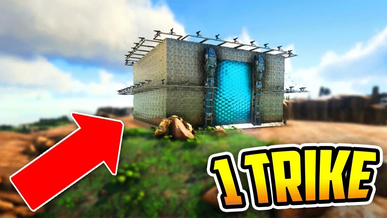 Raiding an *ALPHA BASE* With Only 1 Trike in Ark Survival