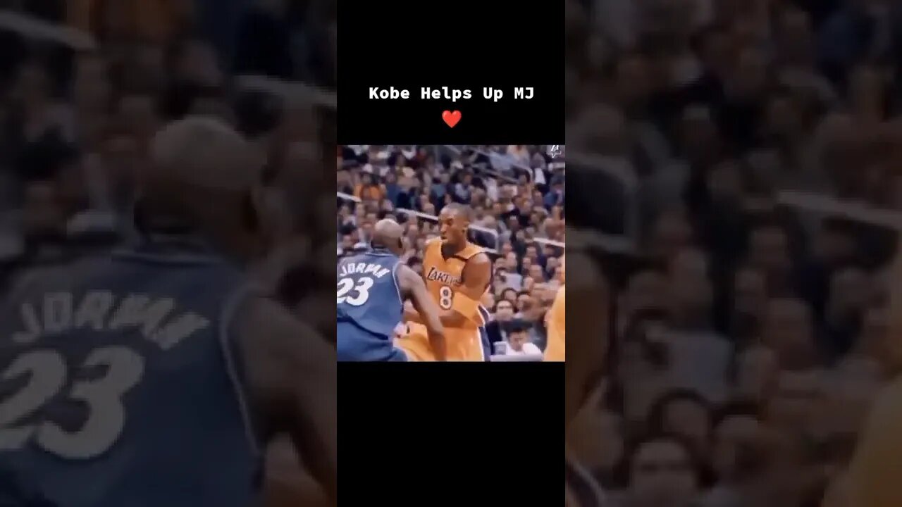 Kobe and MJ Moment