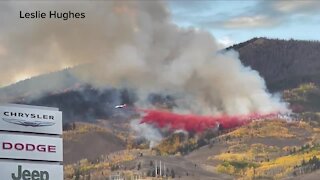 Fire officials prepared for aggressive attack on Silverthorne fire Tuesday morning