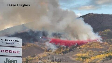 Fire officials prepared for aggressive attack on Silverthorne fire Tuesday morning