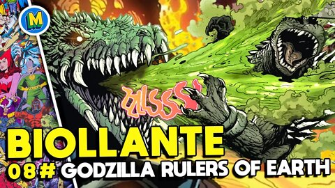 GODZILLA RULERS OF EARTH - NÚMERO #08 [ GODZILLA vs BIOLLANTE ]