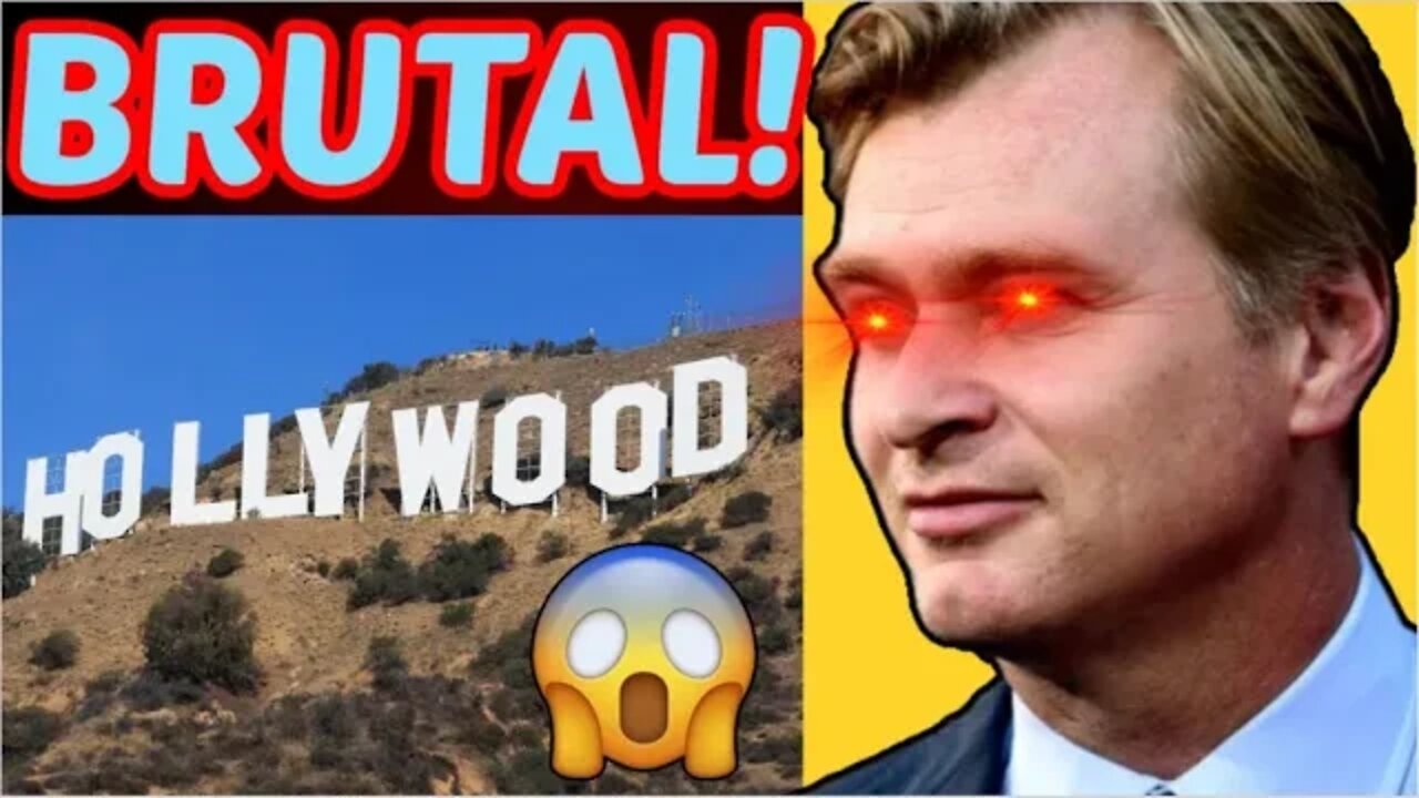 Christopher Nolan SHREDS Hollywood & HBO Max in BRUTAL Interview! RIP Theaters!