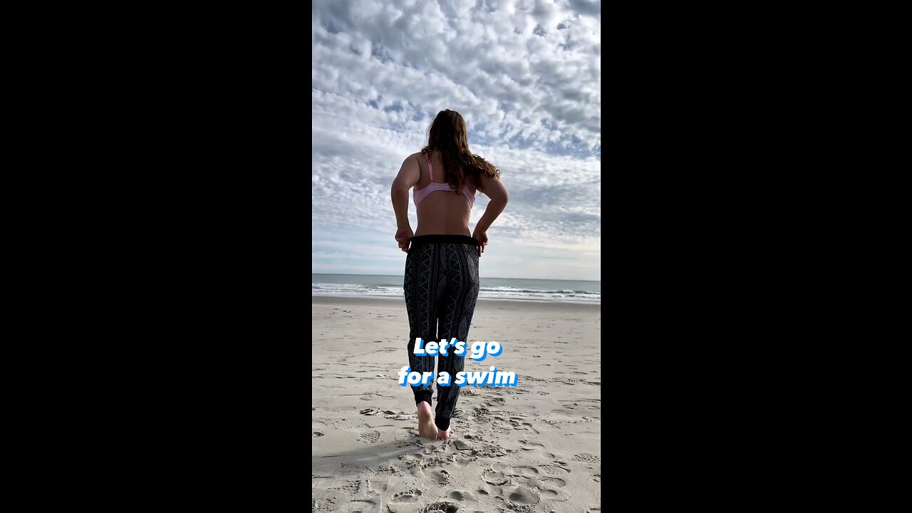 Let’s go for a swim 🏊♂️