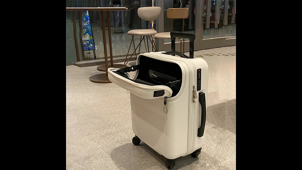 lightweight trolley travel luggage fashion USB charging luggage