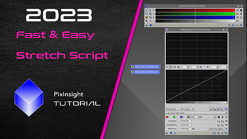 Fast & Easy Stretch Script for PixInsight