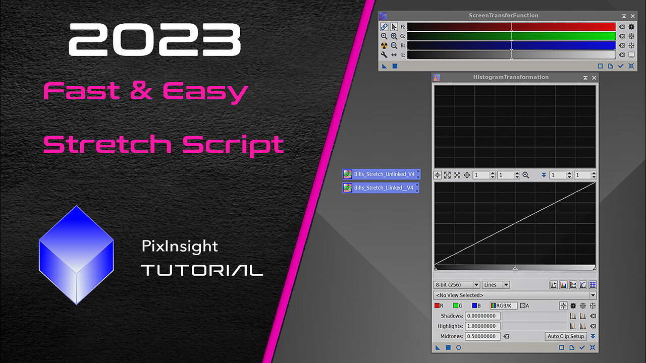 Fast & Easy Stretch Script for PixInsight