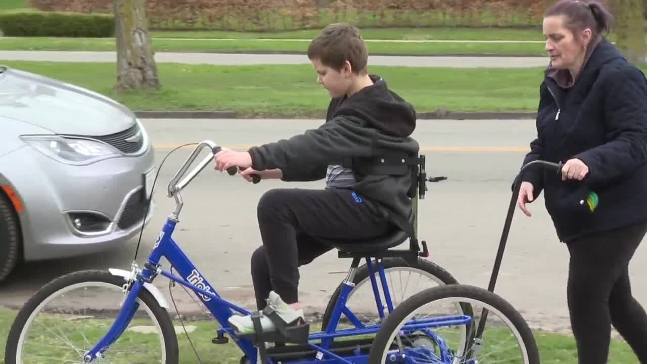 New adaptive bikes for three boys in WNY