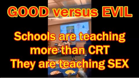Schools are teaching more than CRT They are teaching SEX
