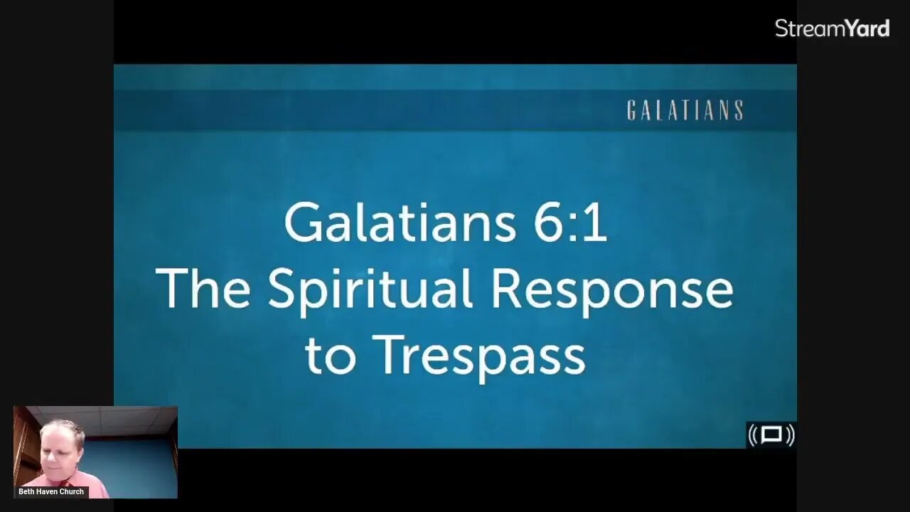 Galatians 6:1