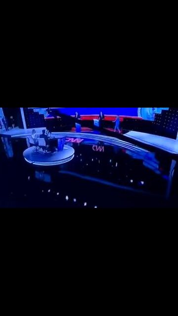 Joe Biden Leaving Debate Stage