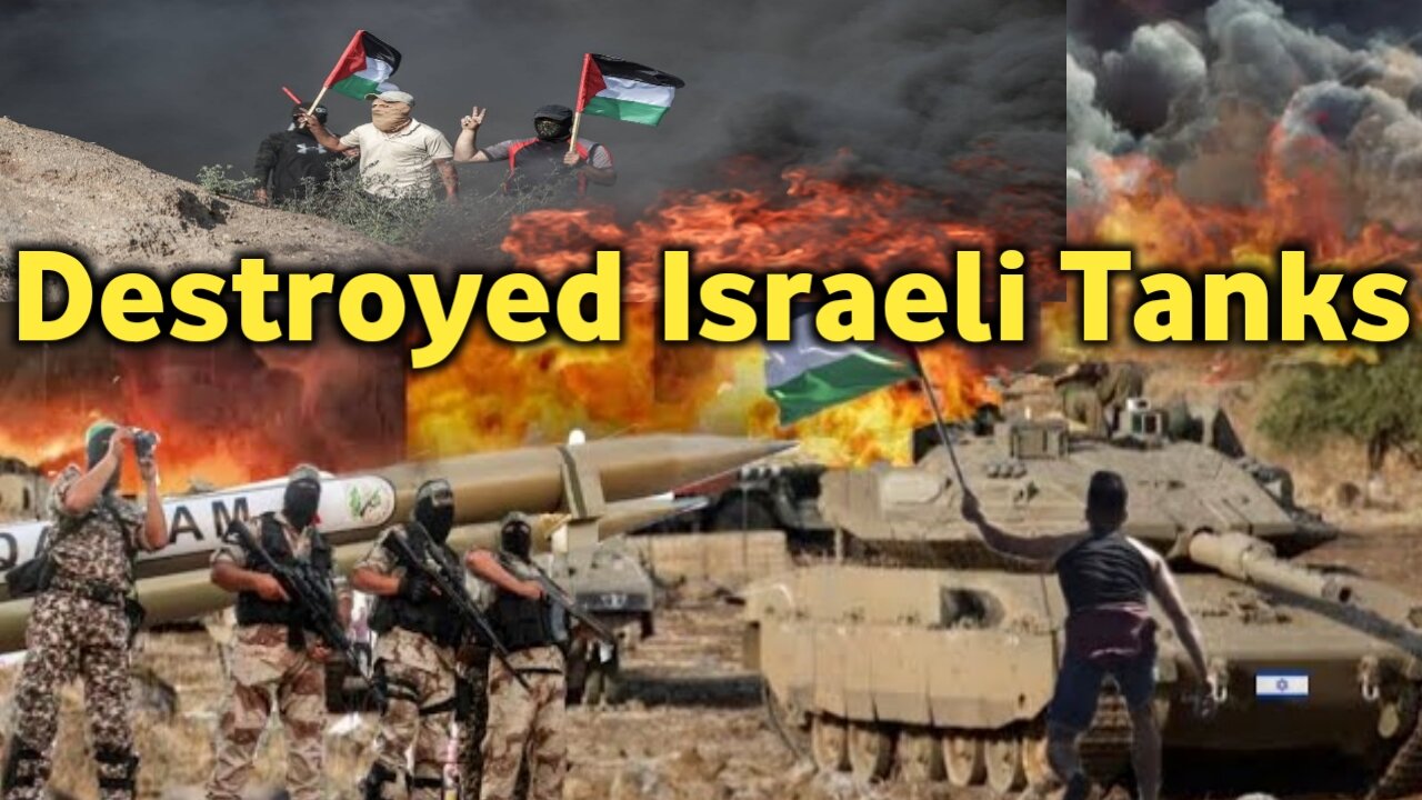 Joint fighters from Hamas, Hezbollah and Yemen destroyed Israeli tanks with anti-tank missiles | game on