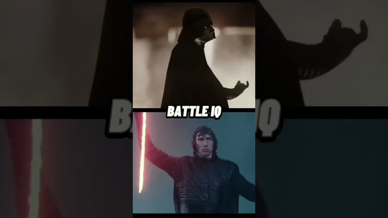 Darth Vader VS Kylo Ren #starwars