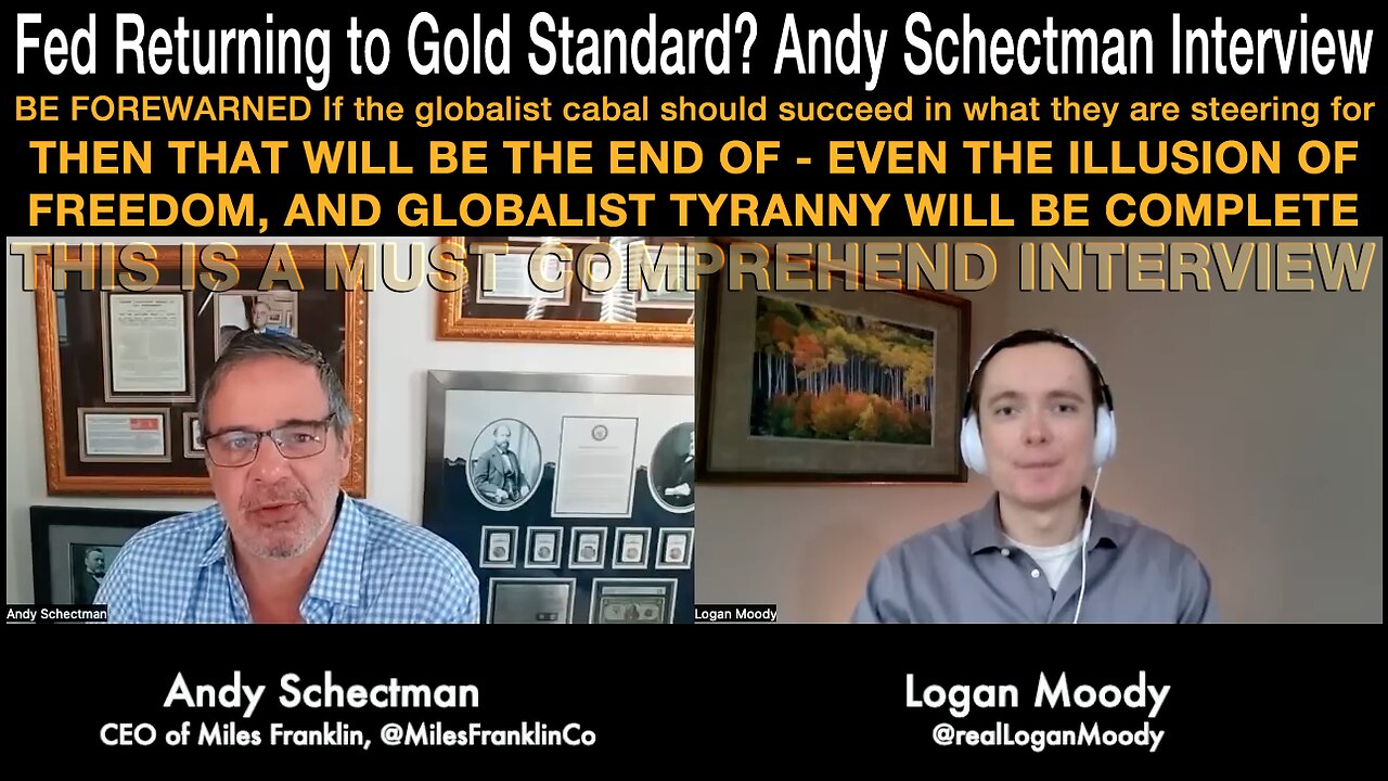 Fed Returning to Gold Standard? Andy Schectman Interview