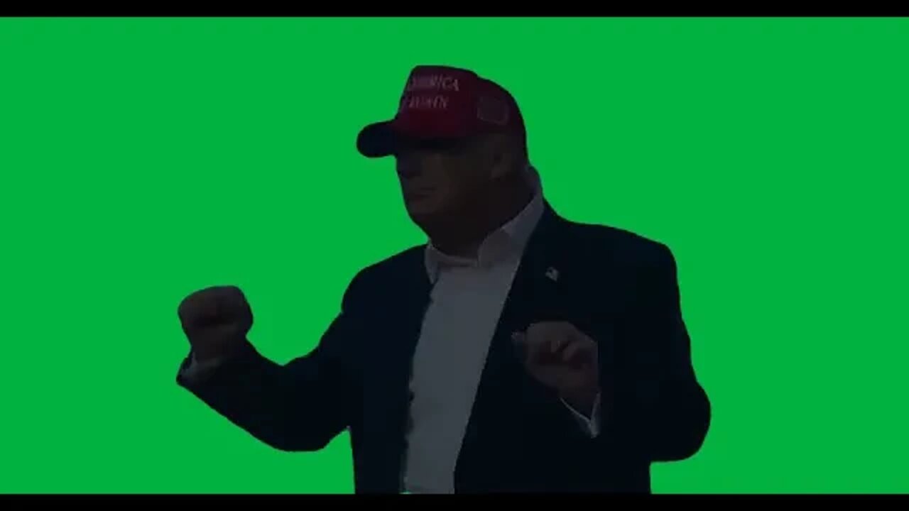 DONALD TRUMP DANCING GREEN SCREEN EFFECTS/ELEMENTS F