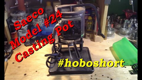 Saeco Model #24, Casting Pot, purchased used, Dedicated for use with Zinc.