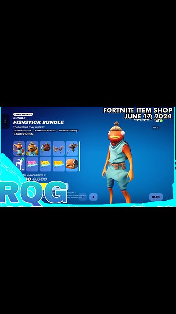 FISH DAY SHOP IS HERE! FORTNITE ITEM SHOP (June 17, 2024)