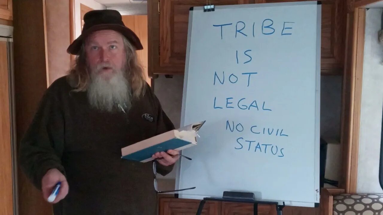 412-1021 A TRIBE IS NOT LEGAL