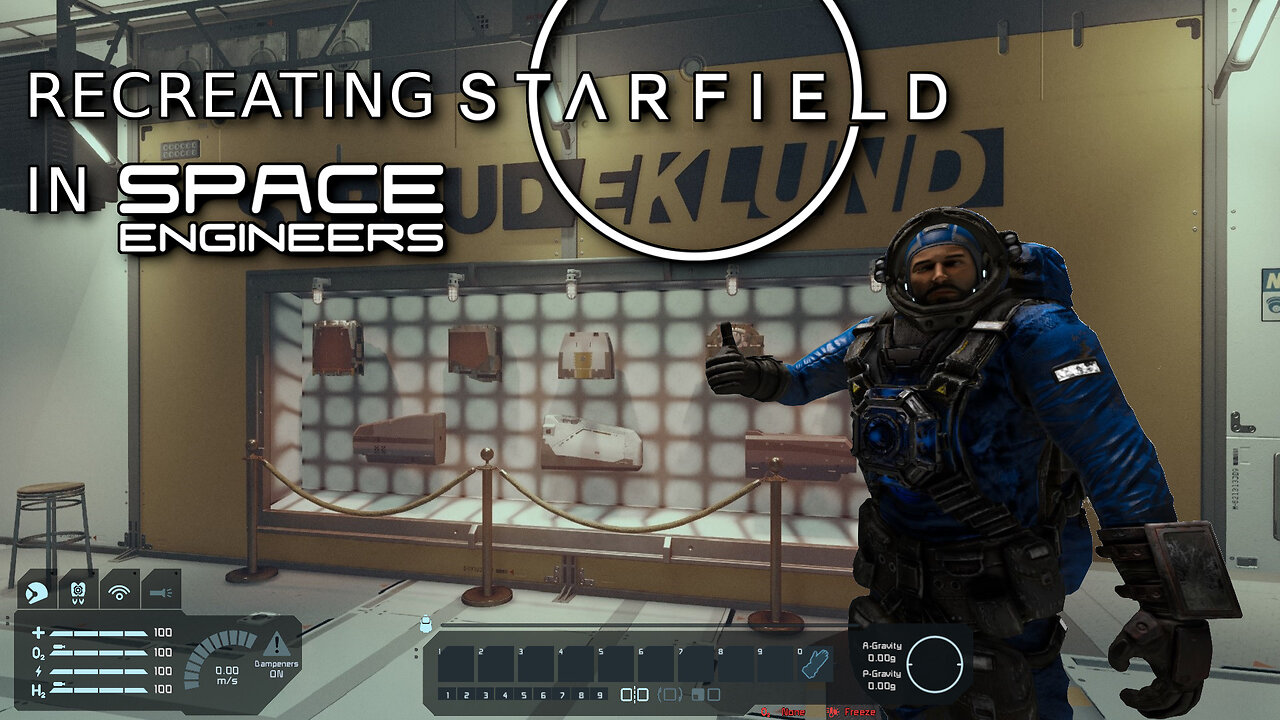 Brining STARFIELD ship modules to SPACE ENGINEERS!