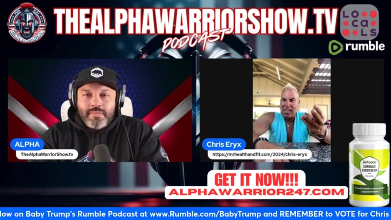 BEAT CANCER IN 90 DAYS - HERE IS HOW! with CHRIS 'BABY TRUMP' ERYX - REPLAY