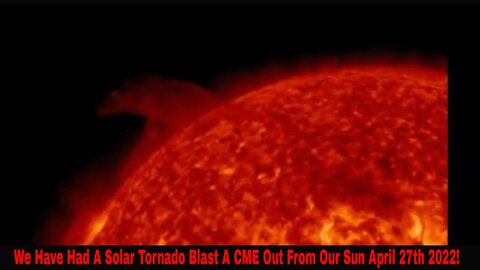 We Now Have Solar Tornadoes Shooting CMEs Out From Our Sun!