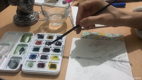 Paris Eyfel Kulesi art