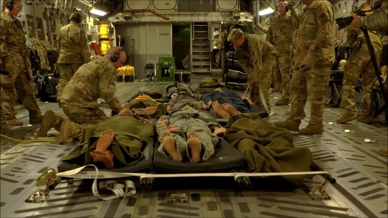 Medevac Aboard a C-17 Globemaster III - Sentry Storm 2021