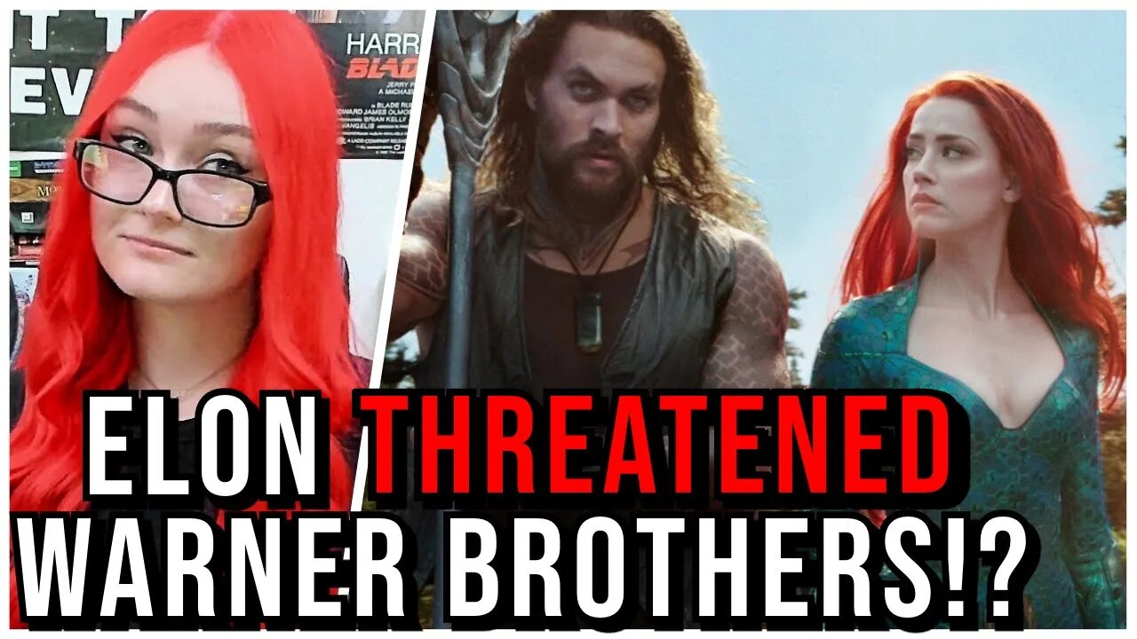 Elon Musk THREATENED TO SUE Warner Bros After Jason Momoa DEMANDED Amber Heard's Firing!?
