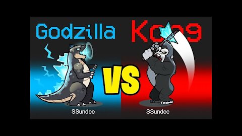 GODZILLA vs KING KONG in Among Us