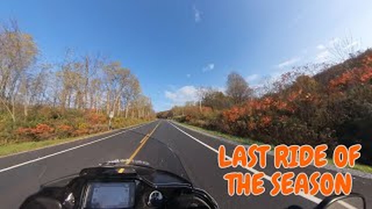 Last ride of the season