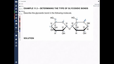 The Glycosidic Bond: Carbohydrate Chemistry Made Easy!