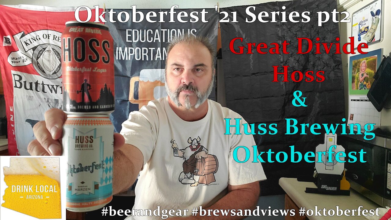 Great Divide Hoss and Huss Brewing Oktoberfest Marzens' Oktoberfests '21pt 2 4.0/5 for both