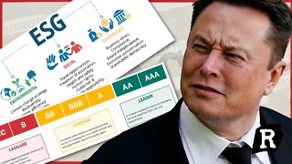 Elon Musk DESTROYS woke ESG ratings, Silicone Valley cries