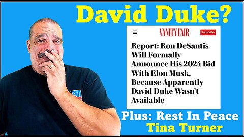 The Morning Knight LIVE! No. 1070 - DAVID DUKE?, Plus: Rest in Peace Tina Turner