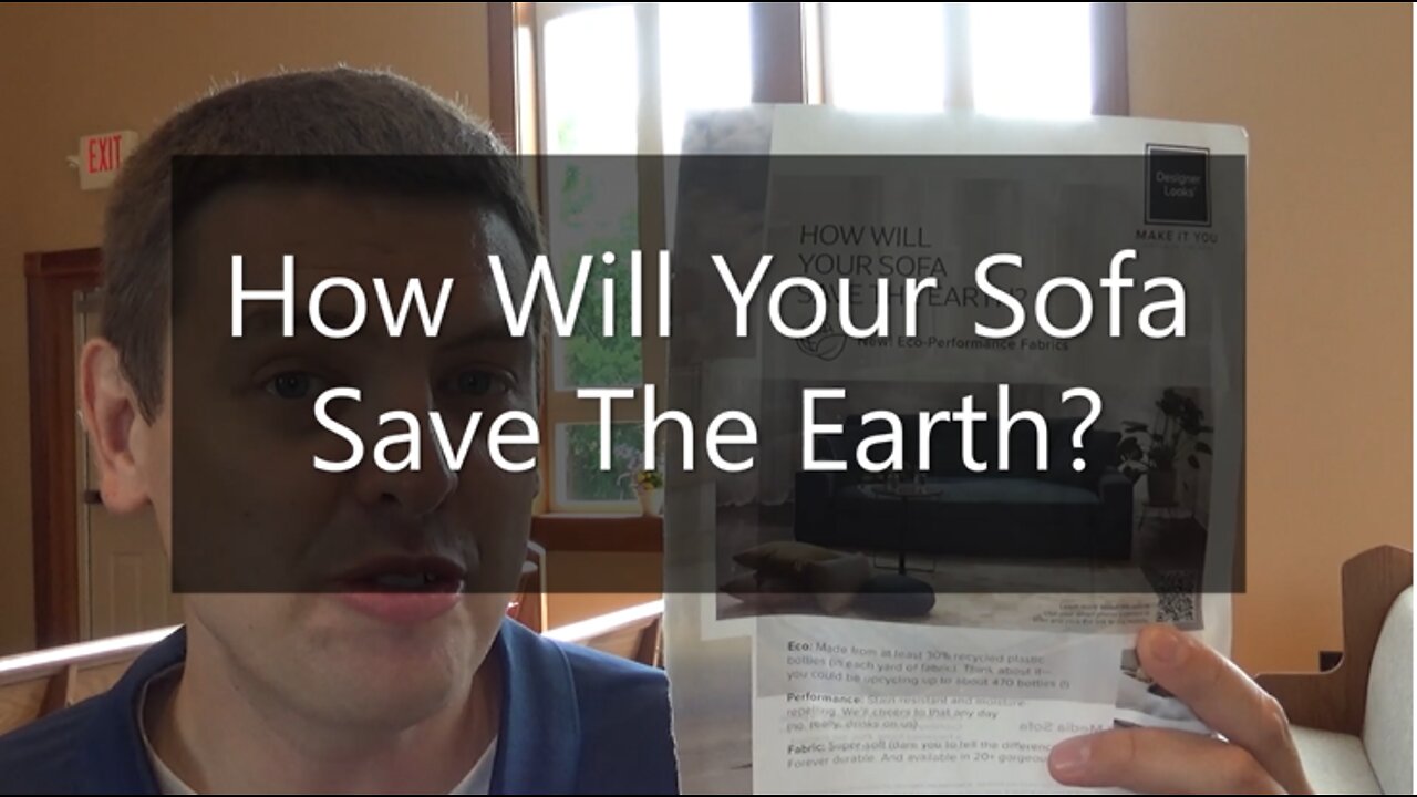 How Will Your Sofa Save The Earth?