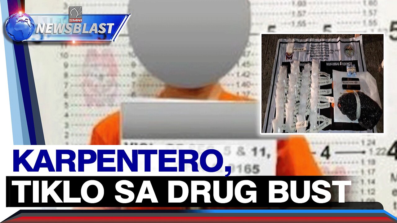 Isang karpentero, tiklo sa halos P22-m halaga ng shabu sa Drug bust ng Bohol PNP