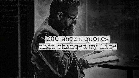 I read 20,000 quotations and chose the top 200.