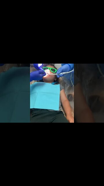 Her First Dentist Visit 😎 #shorts