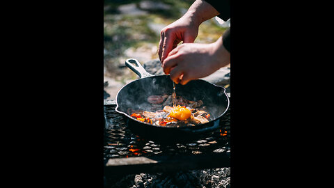 How to Forest Donuts cooking // primitive cooking Survival skills // Cooking in nature