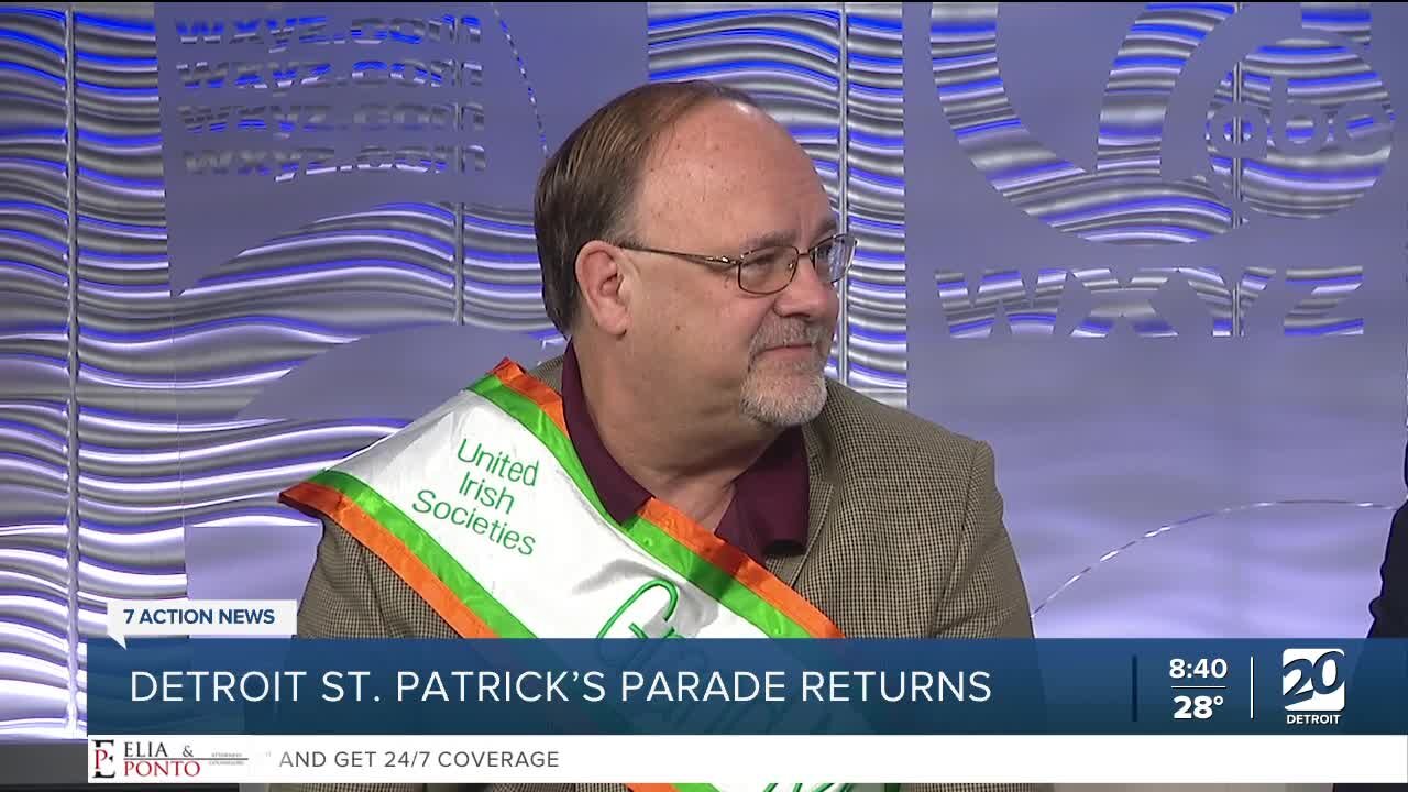 Detroit St. Patrick's Day Parade returns this Sunday
