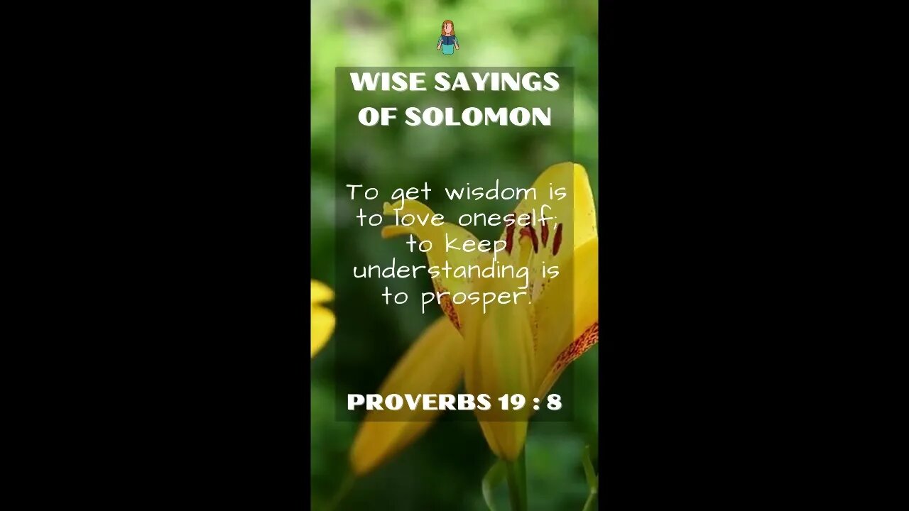 Proverbs 19:8 | NRSV Bible - Wise Sayings of Solomon