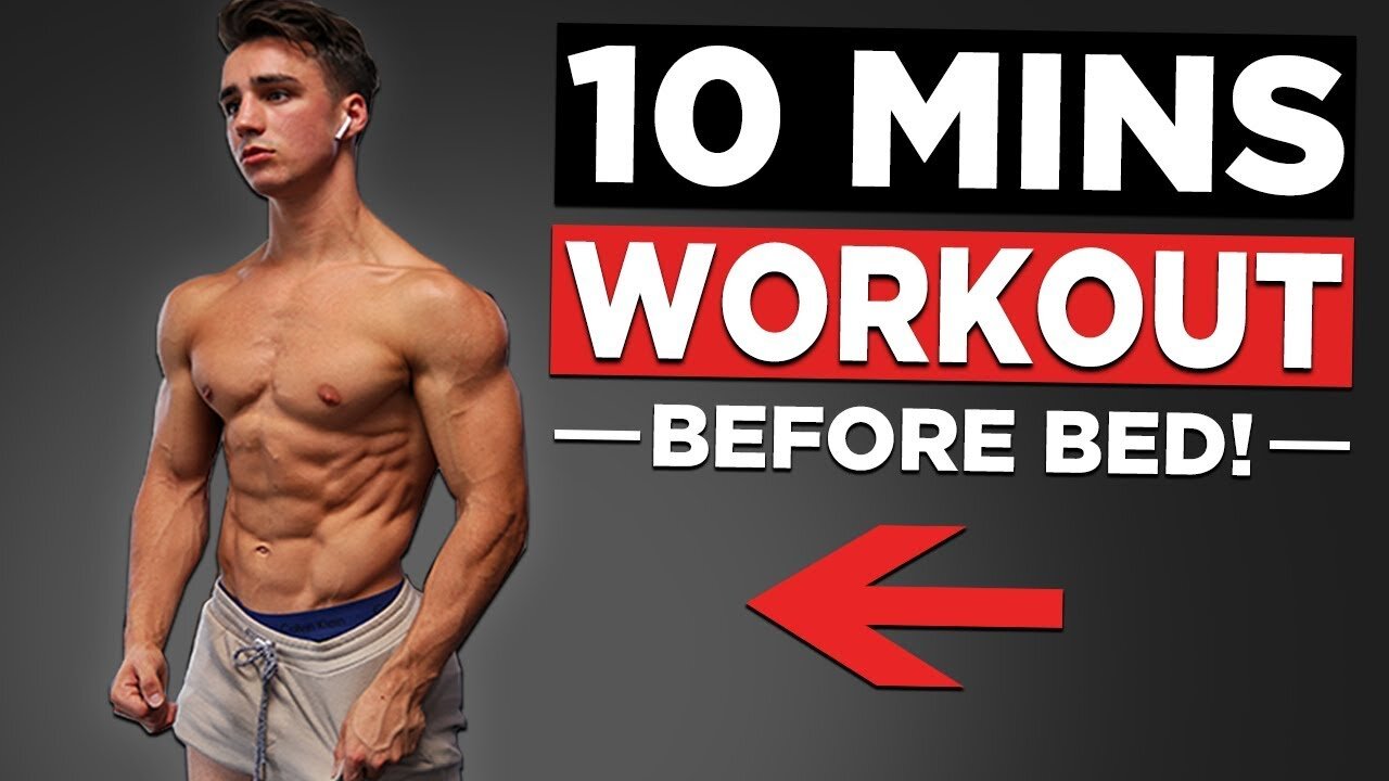 10 MIN BODYWEIGHT WORKOUT (NO EQUIPMENT HOME WORKOUT!)