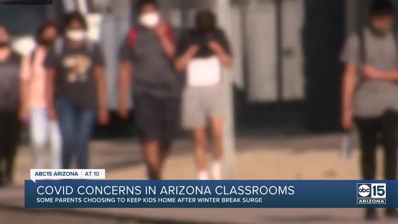 COVID concerns in Arizona classroms