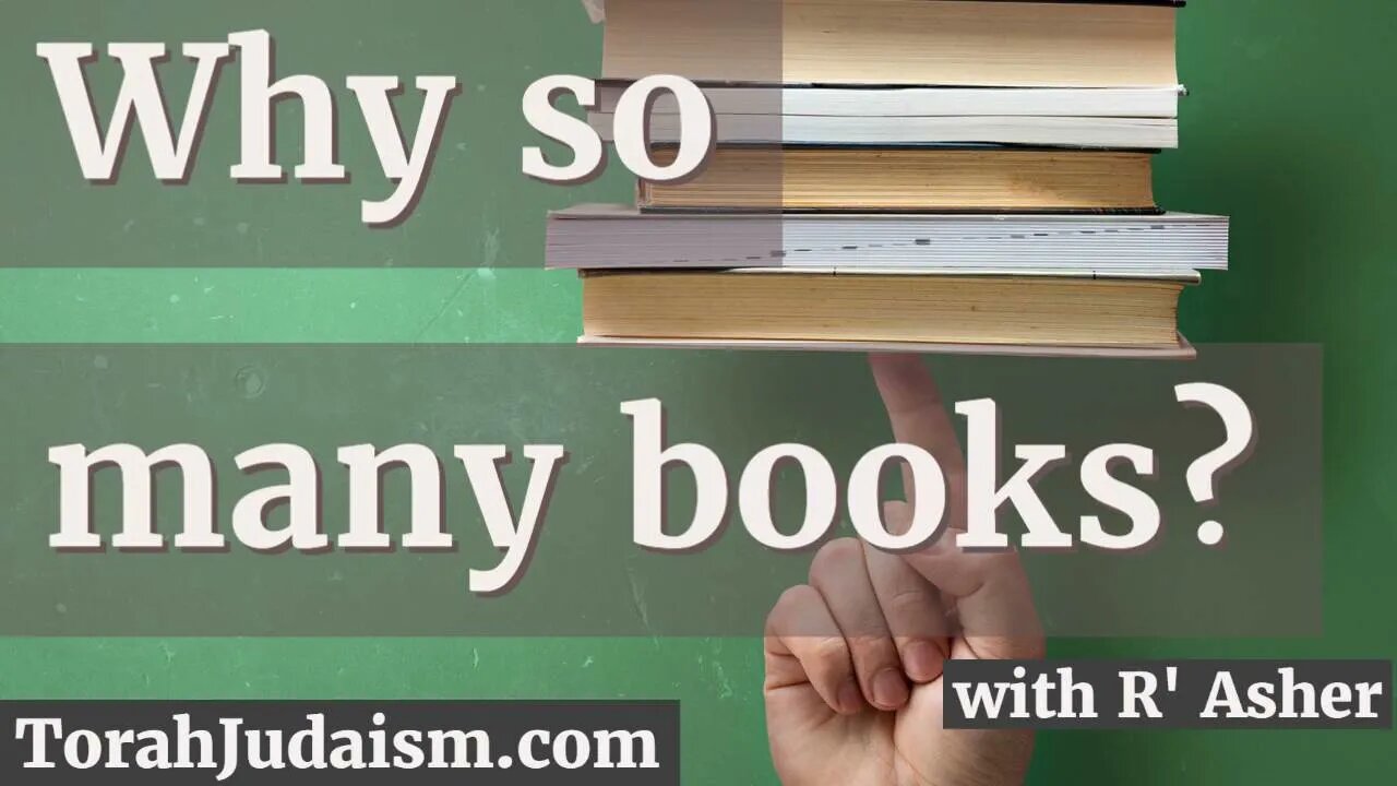 Why so many Books?