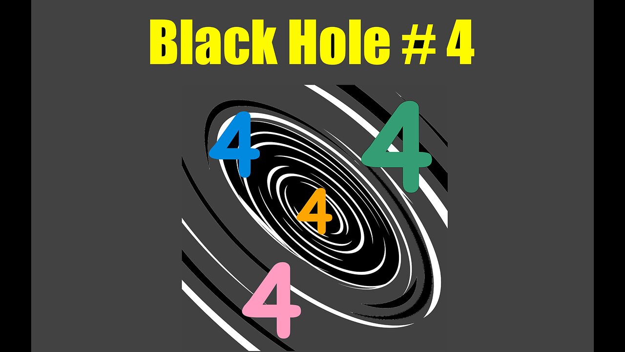 Black Hole #4 = Death?!