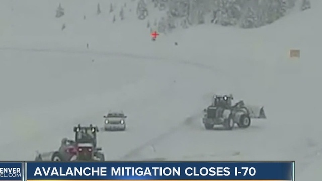 I-70 reopens after avalanche mitigation, crashes